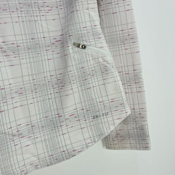 Nike Women's Hooded Long Sleeve Dri Fit Vented Pullover Sz S Reflective Running - Picture 4 of 7